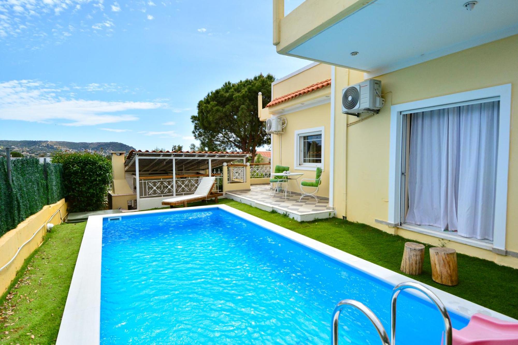 Villa Filoxenia All Seasons, Near Airport, Sea, Athens Agia Marina  ภายนอก รูปภาพ